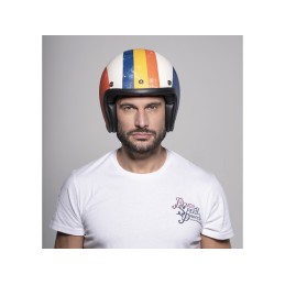 Casque jet DMD Vintage Squadra Corse - 5