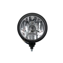 Phare avant Highway Hawk "Led-Ring" noir avec E-Mark - 145 mm (5 3/4'') - H68-0350 - 2