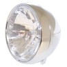 Phare avant Highway Hawk "Clear" chrome - 190 mm - H223-054 - 1