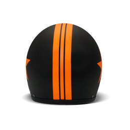 Casque jet DMD Vintage Star Orange - 4