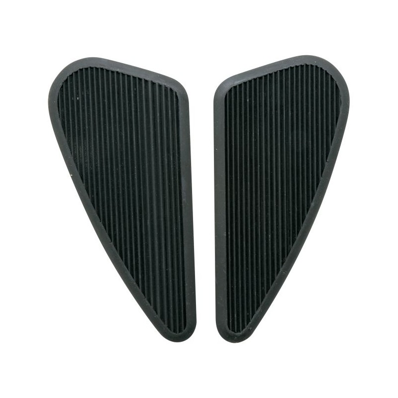 Protection de réservoir Highway Hawk noir (2 pcs)  - H319-657 - 1