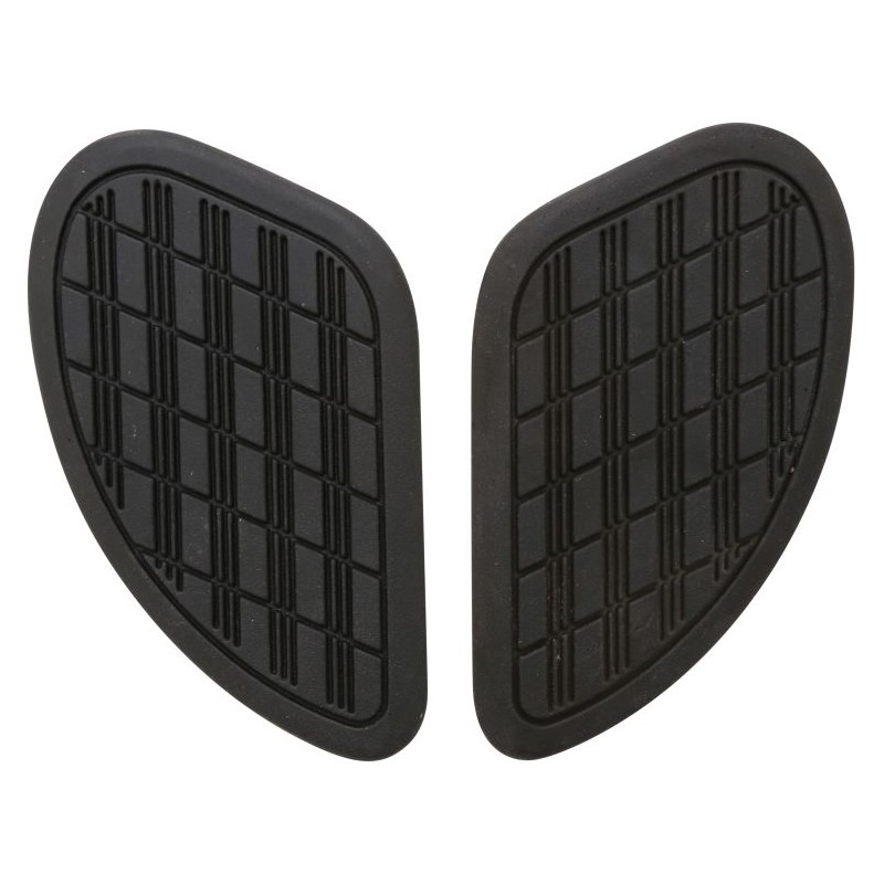 Protection de réservoir Highway Hawk noir "large" (2 pcs) - H319-658 - 1