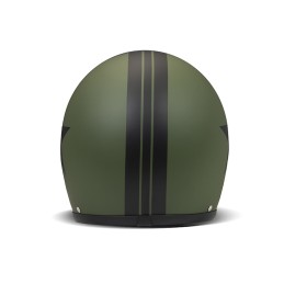 Casque jet DMD Vintage Star Green - 4