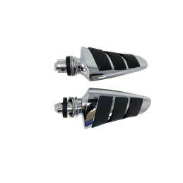 Repose-pieds passager Highway Hawk "Smooth" pour Honda VF - H731-392 - 2