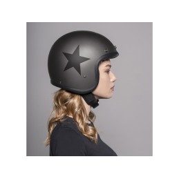 Casque jet DMD Vintage Star Grey - 4