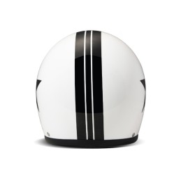 Casque jet DMD Vintage Star White - 4