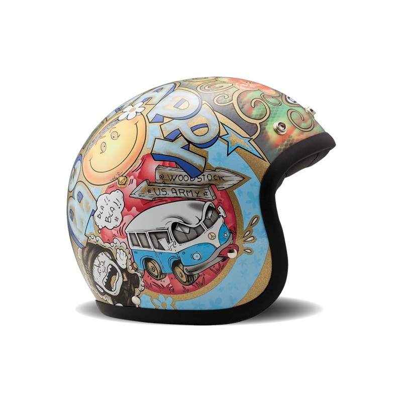 Casque jet DMD Vintage Woodstock - 1