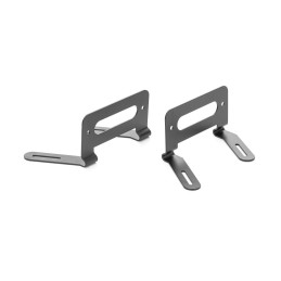 Supports de sacoches universels noir Highway Hawk (2pcs) - 2 - H66-026AB