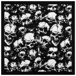 Foulard Black Sinner - Multiple Skulls - 2 - ARF146