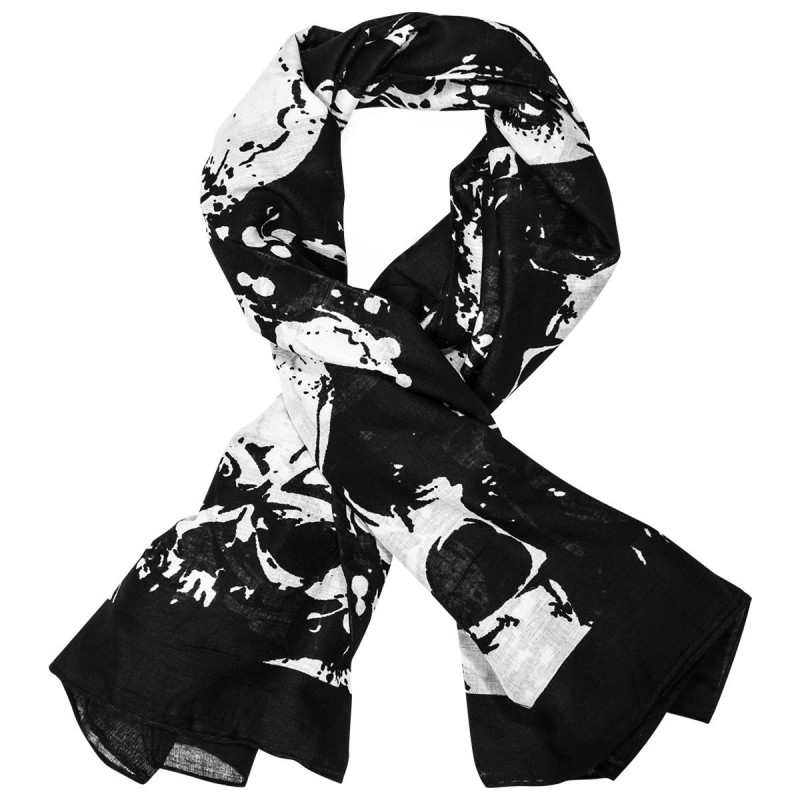 Foulard Black Sinner - Multiple Skulls - 1 - ARF146