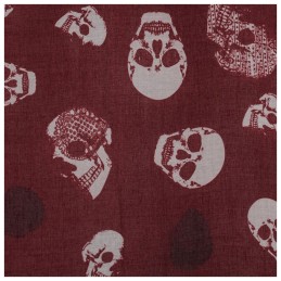 Foulard tête de mort - Head Skull - Rouge - 3 - ARF158