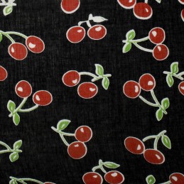 Foulard Pin-up cerise - Rockabilly Cherries - 2 - ARF131