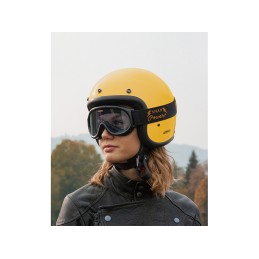 Casque jet DMD Vintage Yellow - 5