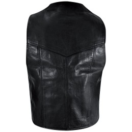 Gilet en cuir homme - Plain Waistcoat - 2 - PLS18