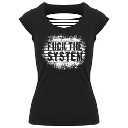 Top pour femme -Fuck the system - 1 - TOP168