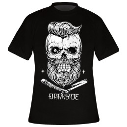 T-Shirt homme DARKSIDE - Bearded Skull Black - 1 - DKM73