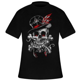 T-Shirt homme DARKSIDE - Voodoo Skull - 1 - DKM40