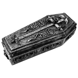 Boîte en résine - Cercueil Gothique - 1 - NE586