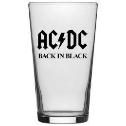 Verre AC/DC - Back In Black - GLA88 - 1