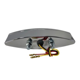 Feu arrière Highway Hawk "Tech Glide" chromé à LED - H68-3364 - 4
