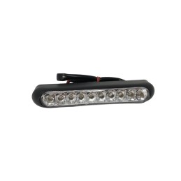 Feu arrière universel Highway Hawk "Ovale" noir à LED - H68-290 - 2