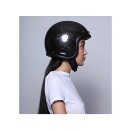 Casque jet DMD Vintage Glitter Black - 3