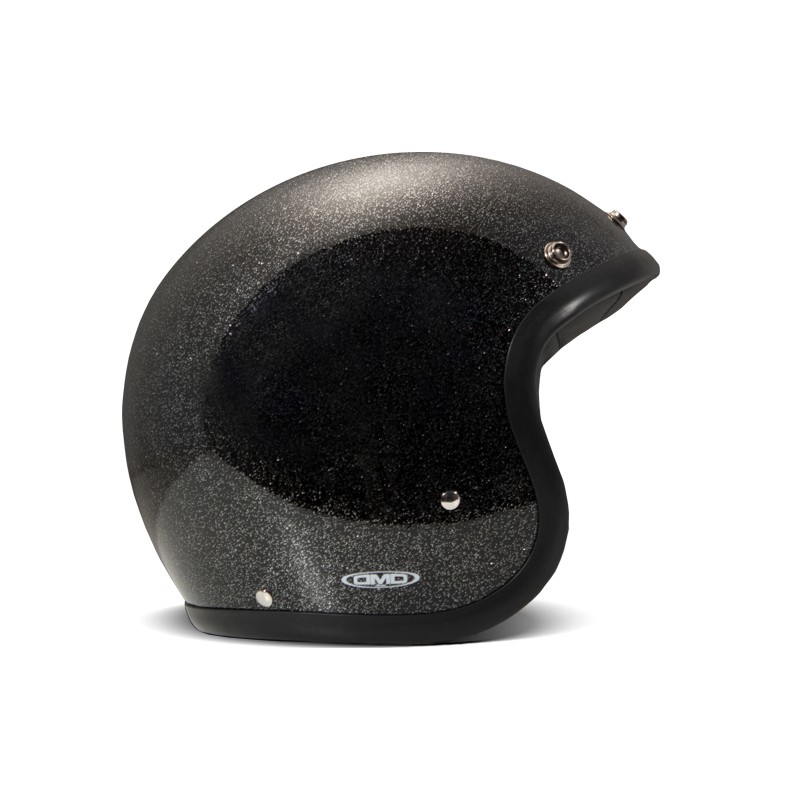 Casque jet DMD Vintage Glitter Black - 1