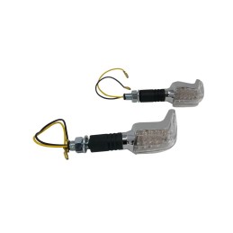 Clignotants LED Highway Hawk "Speed" chromés (2pcs) - H68-596 - 2