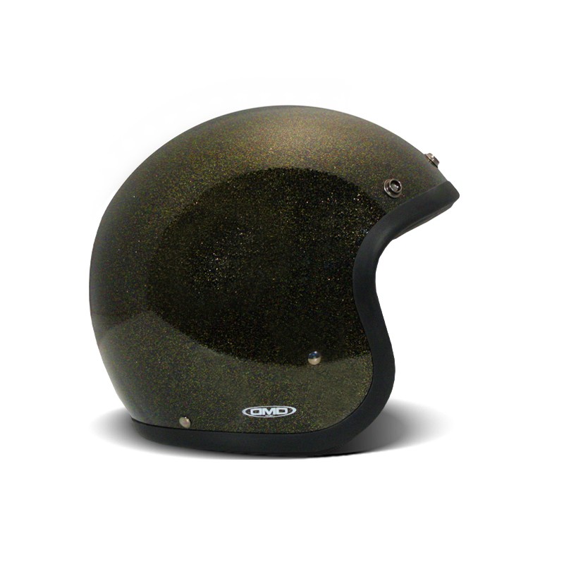 Casque jet DMD Vintage Glitter Bronze - 1