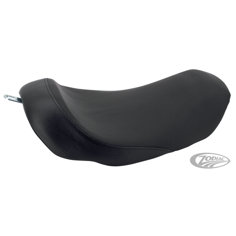 Selle solo Wyatt Gatling en simili cuir noir pour Dyna - 789614 - 1