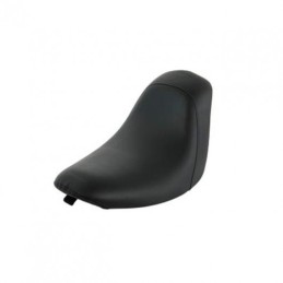 Selle solo Wyatt Gatling en simili cuir noir pour Softail - 789608 - 2