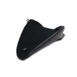 Selle solo Wyatt Gatling en simili cuir noir pour Softail - 789607 - 4