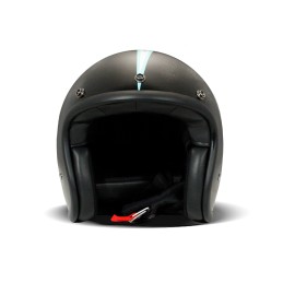 Casque jet DMD Vintage Fulmine Black - 2