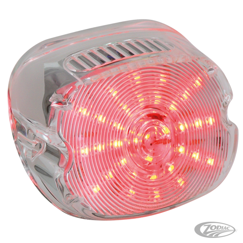 Feu arrière Low Pro à LED Lentille claire - 161286