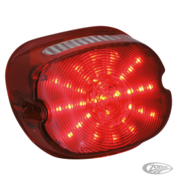 Feu arrière Low Pro à LED Lentille rouge - 161288