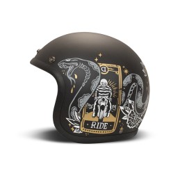 Casque jet DMD Vintage Cards - 3