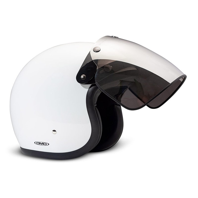 Visière relevable miroir pour casque jet DMD - 1