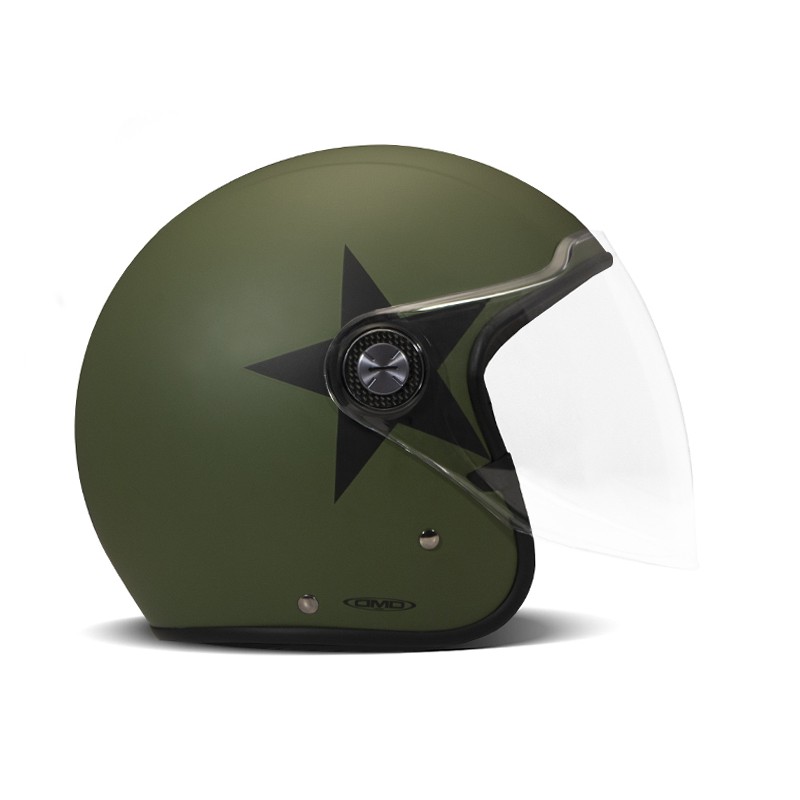 Casque jet P1 DMD Star Green - 1