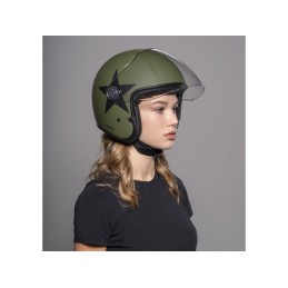 Casque jet P1 DMD Star Green - 8